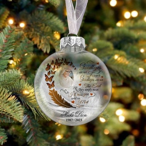 Christmas ornaments for deceased family members Clearance