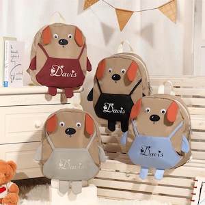 Sac avec nom personnalisé pour enfant, sac à dos pour tout-petit, sac à dos pour enfant, sac à dos pour enfant de la maternelle, cadeau de rentrée scolaire, cadeau d'anniversaire pour lui