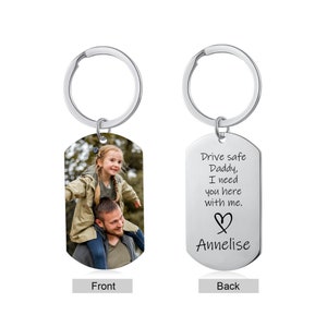 Daddy Keychain Etsy
