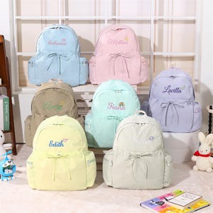 Cartable cadeau enfant, sac à dos personnalisé avec nom, sac à dos pour tout-petit, nom cartable enfant pour filles garçons, sac préscolaire, cartable pour enfants
