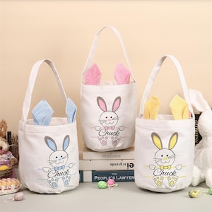 Kinder Ostereiersuche Korb, personalisierte Name Osterkorb, Osterhasenkorb, Ostern Gastgeschenke, Kinder Ostergeschenke, Babys erstes Ostern