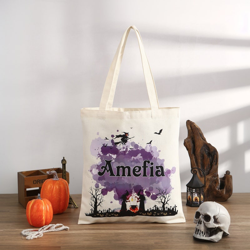 Halloween Tote Bag Etsy