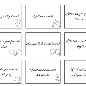 54 Intimacy cards for couples pillow talk question cards date night couples journaling relationship questions first anniversary