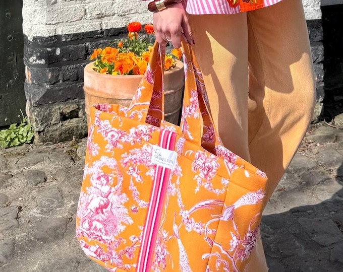 Émile Orange Tote Bag