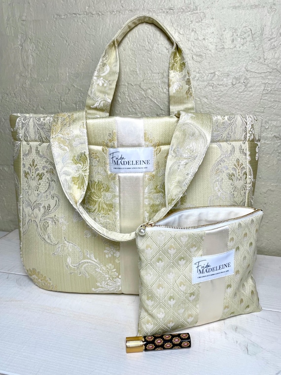 Cabas Émile Baroque Doré Vanille