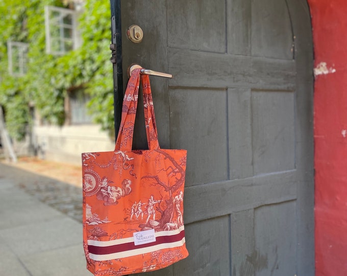 Marcel Terracotta Tote Bag