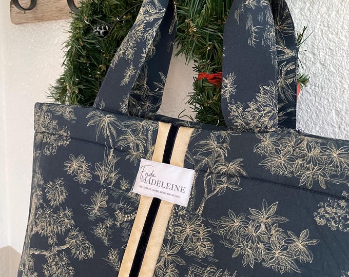 Cabas Emile Bleu nuit