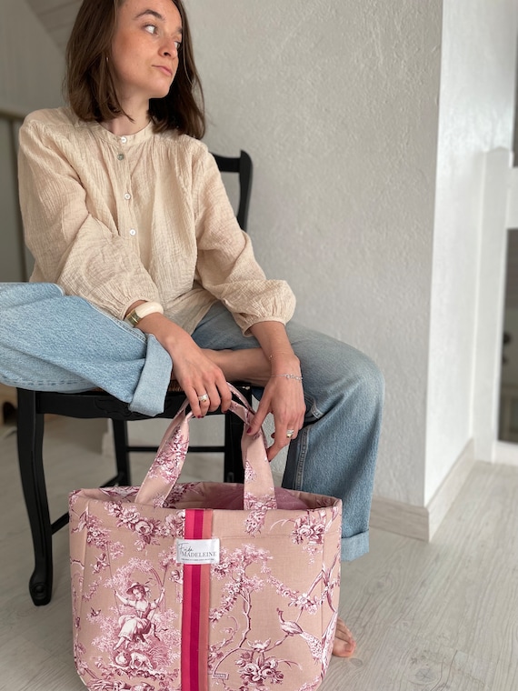 Cabas Émile Vieux Rose
