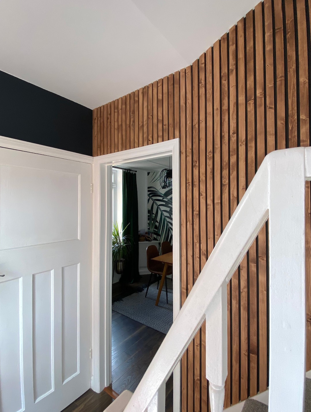 Solid Wood Wall Slats 1m Long for Self Installation, Interior Design, Feature Panels Wall