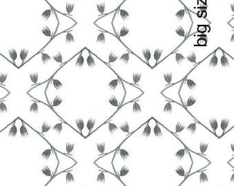 Handmade Wool Area Rug: Green Knotted Oushak Rug custom size