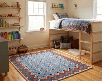 Hand made moder hand-tufted area rugs for living room home decor large rooms kidsbedroom