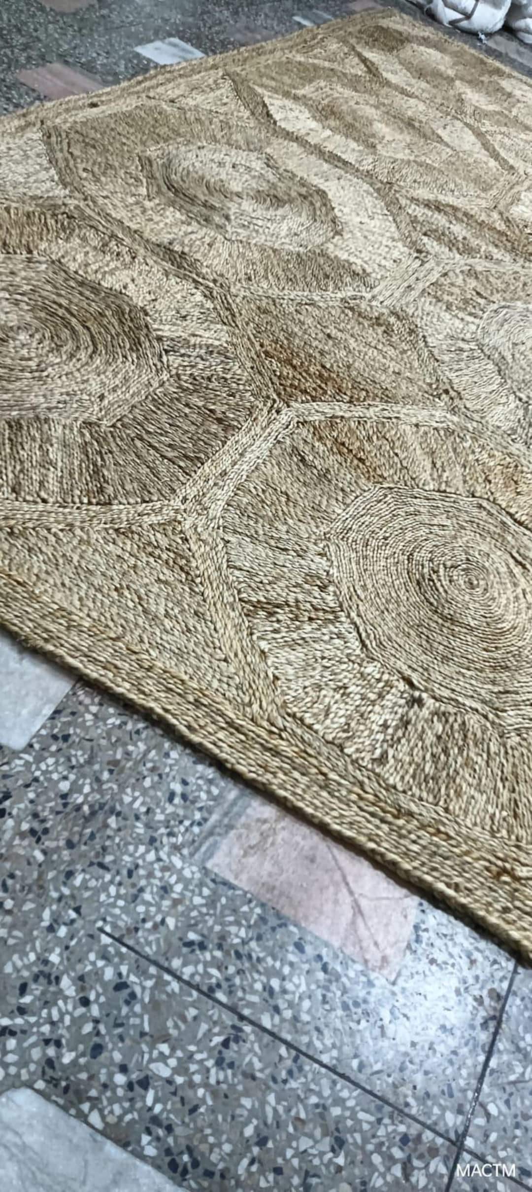 Handmade Abaca Jute Area Rug: Eco Friendly Home Decor - Etsy
