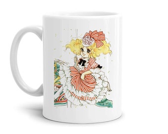 Taza-taza de caramelo chica caramelo