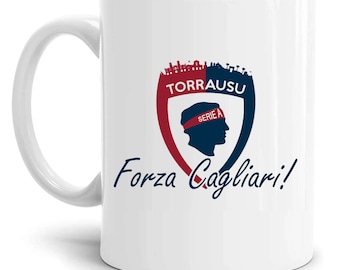 Mug Cagliari SERIE A Calcio Torrausu- Funny Nice Personalized