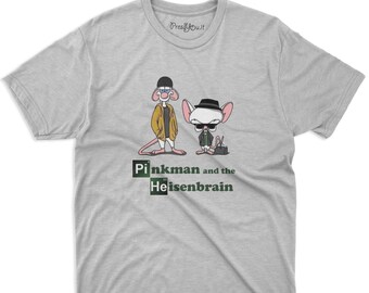 maglietta t-shirt- pinkman and the heisenbrain mignolo
