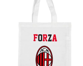 Tote Bag Shopping bag Forza Milan Borsa regalo