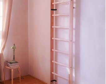 BenchK solid beech wooden wall bars with 8 rungs