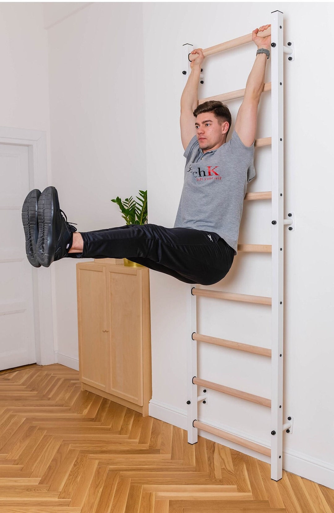 Benchk Wall Bars With a Steel Frame and 9 Solid Beech Rungs - Etsy