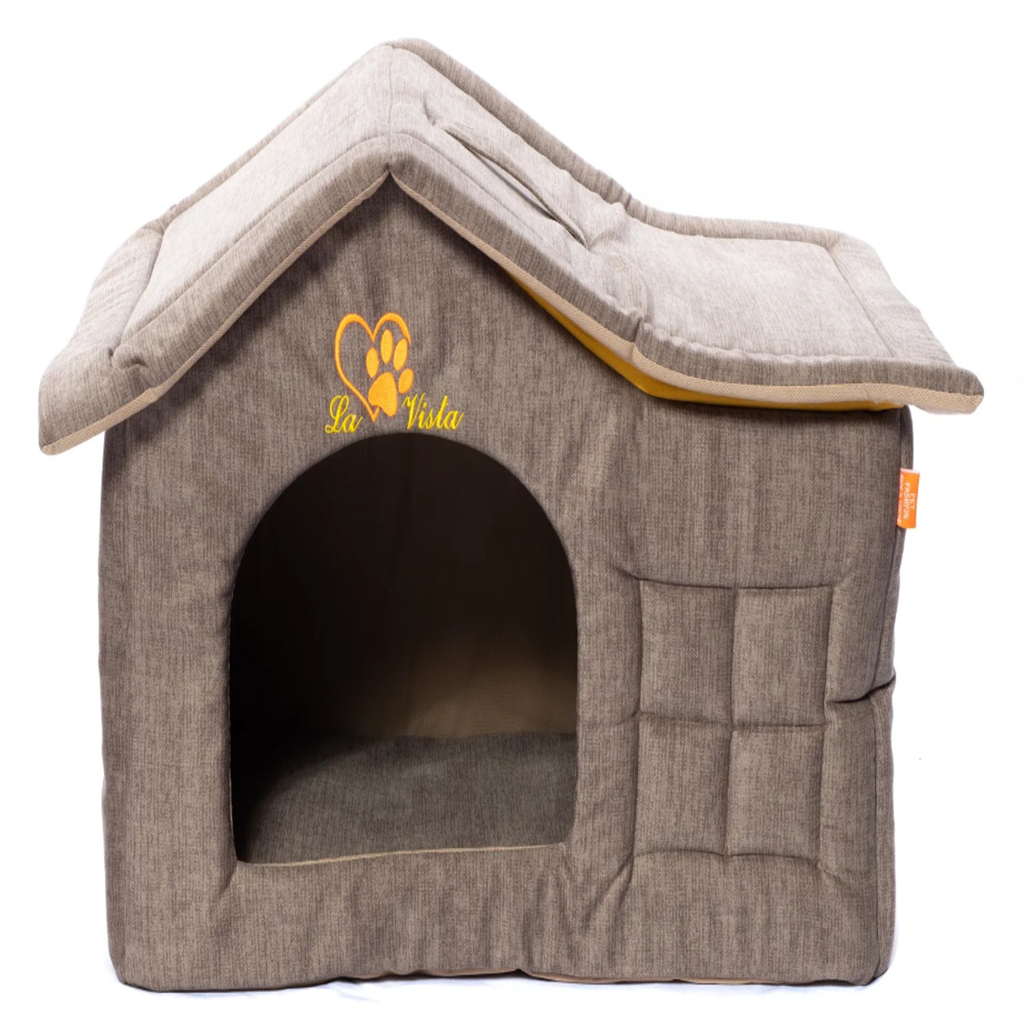 outdoor dog bed with roof
