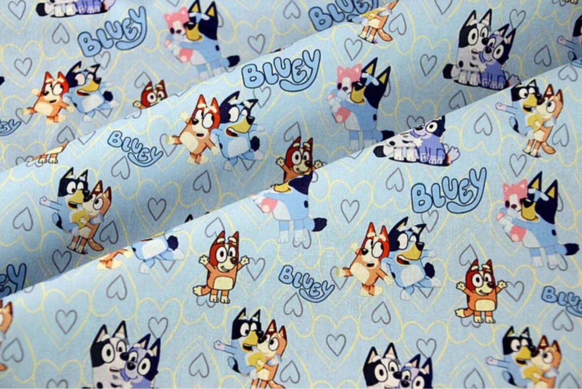 Bluey Gift Wrap Bluey Wrapping Paper Bluey Wrapping Bluey Etsy
