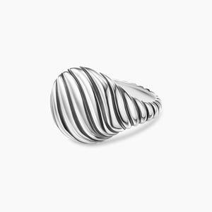 Cable Stacking Ring, 925 Silver Ring,  Silver Ring , Gold Plated Ring