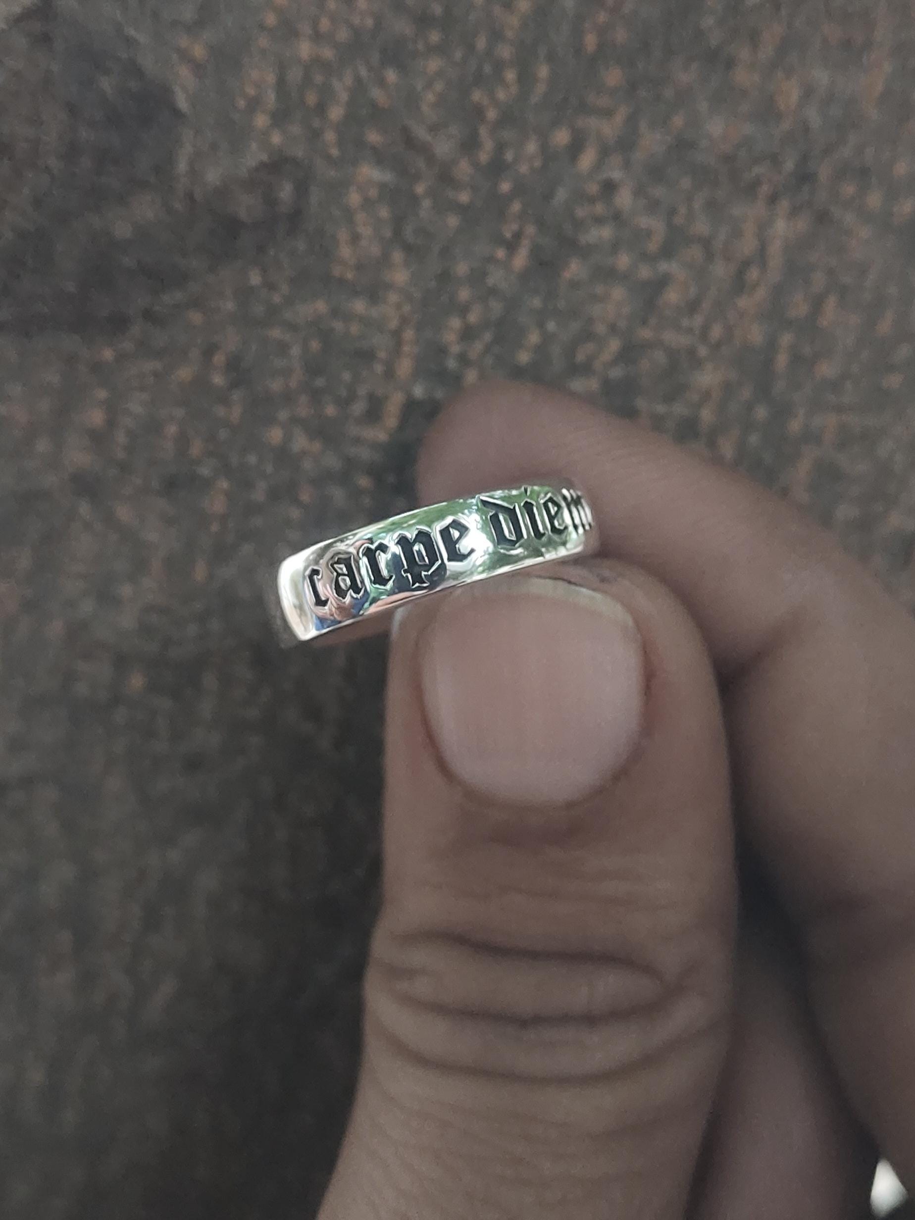 Carpe Diem Ring - Etsy