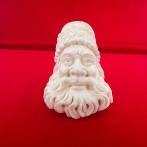 Father Christmas H Ege Meerschaum Handmade Pipes, Block Meerschaum, Vogue Tobacco Pipe, Natrual Meerschaum Pipes with Special Leather Box