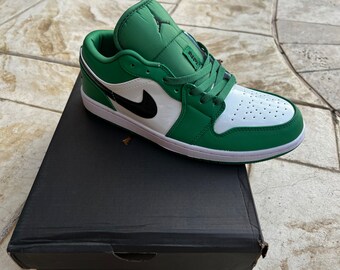 jordan 1 dunk low pine green