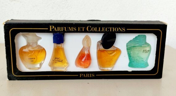 Buy SET MINIATURES PERFUME Vintage Rare Collection for Women 90s