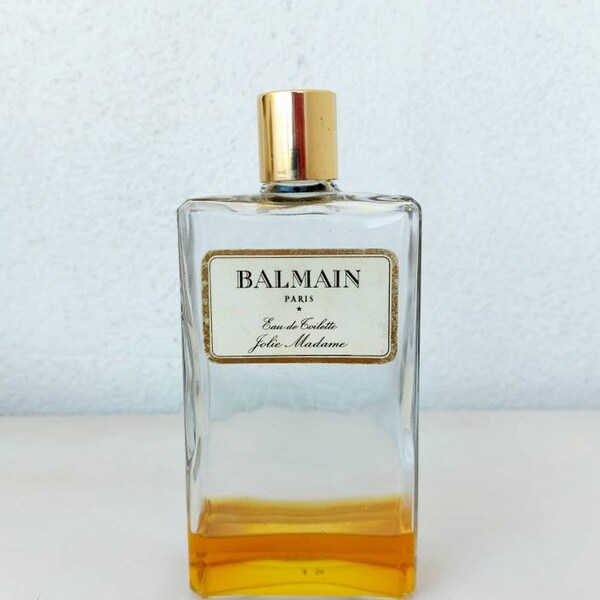 PARFUM VINTAGE RARE retro collection pour femme années 70 edt 31 ml Jolie Madame Pierre Balmain