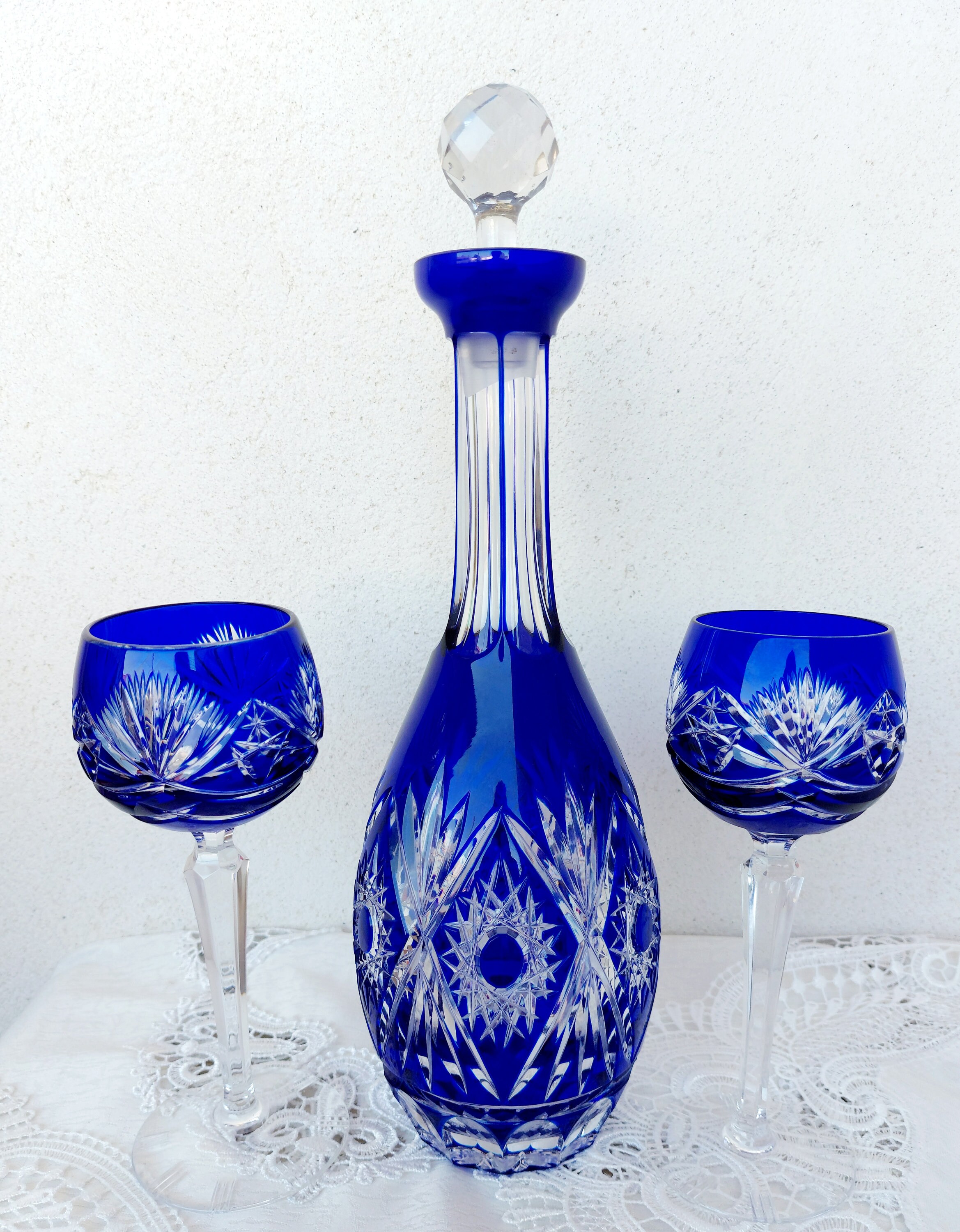 Carafe Et Deux Verres