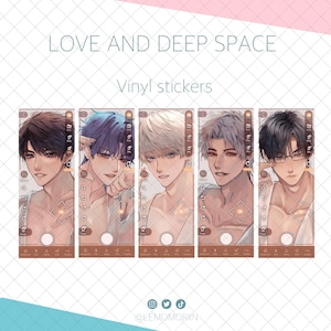 Love and Deepspace Large Vinyl Sticker