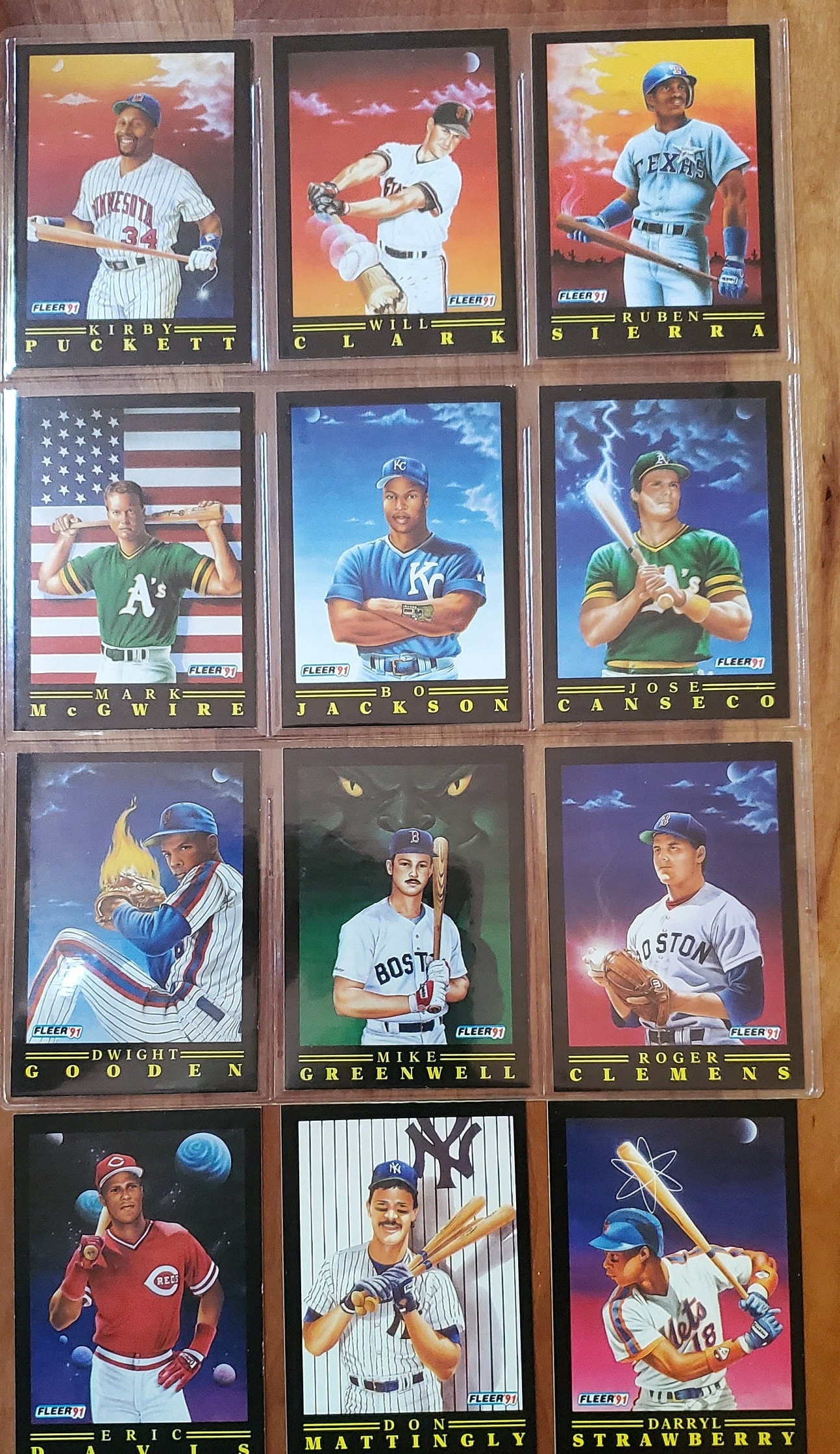 1991 Fleer Provision 12 Card Set - Etsy
