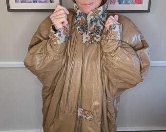 Elegant Batwing Pocket Button Front Jacket