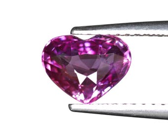 Pink Violet Sapphire 1.66 Ct - Heated