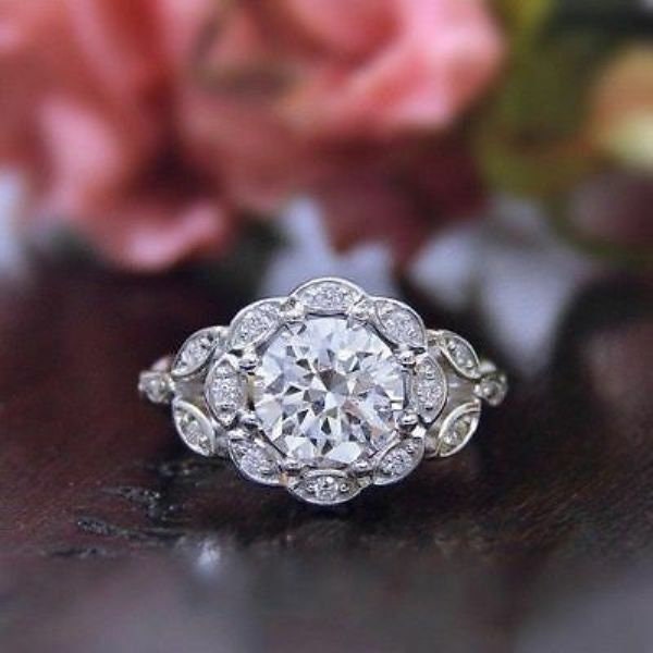 Vintage Diamond Ring - Etsy