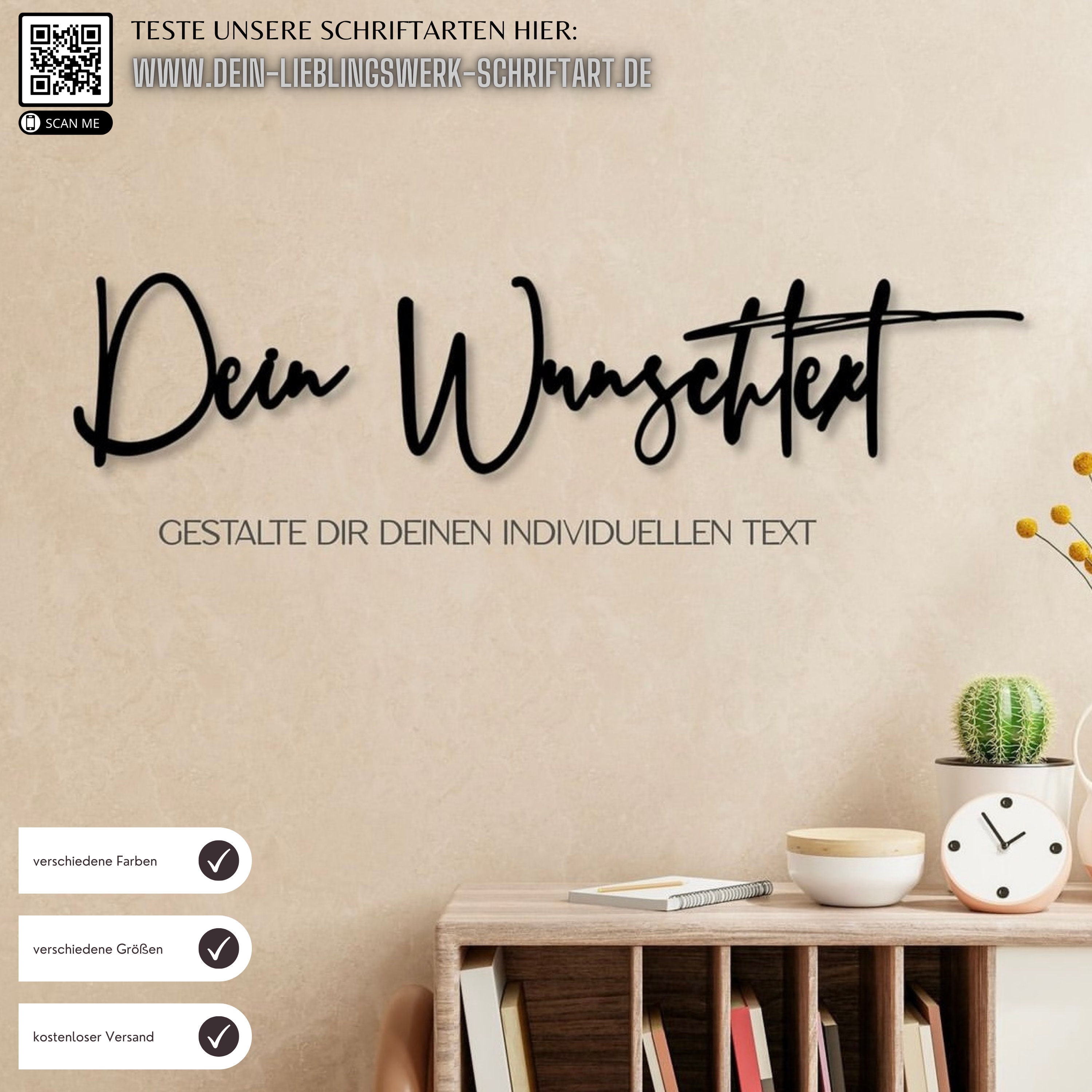 Wandschmuck individuell