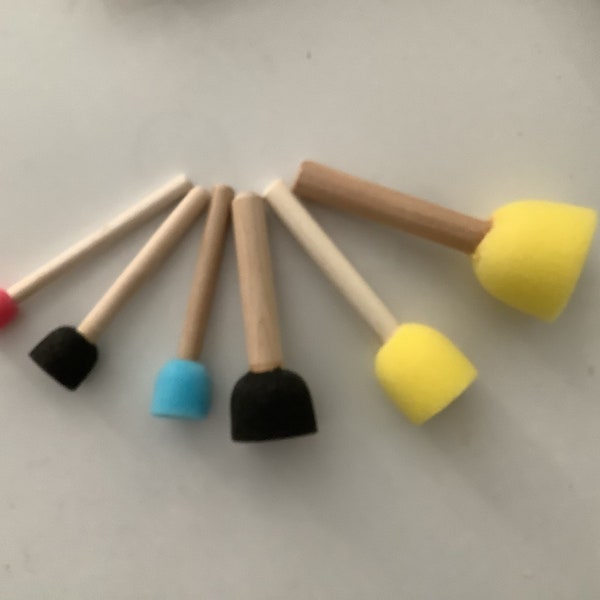 DIY Runde Pinselschwämme Schwammpinsel für perfekte Farbverläufe und kreatives Gestalten
