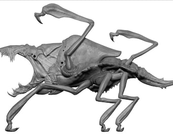 Plik cyfrowy 3D fan artu Parasite