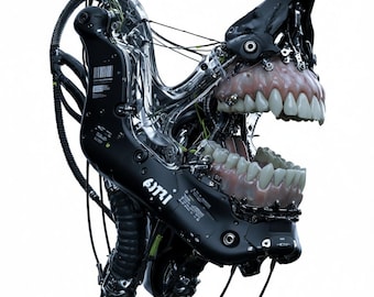 Android Mandibles 3D digital file