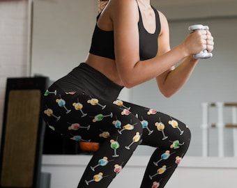 Halfway There Zumba - High Waisted Leggings with Full 3D Print