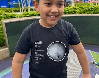 Eris Planet Facts T-Shirt | STEM Learning Astronomy Tee