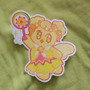 Rainbow Radiance Sparkly Stickers