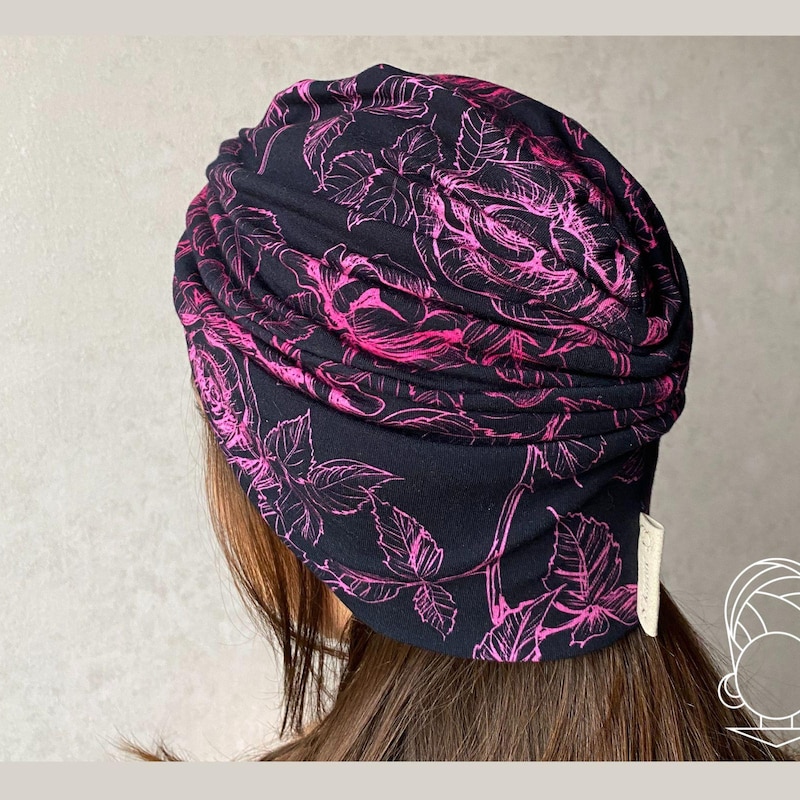 Deresina Plissée Turban - Baumwoll Kopfbedeckung Für Damen