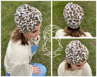 Chemo Turban Hats Colors - (Limited collection, 97Cotton & 3Elastane)(Double sided)