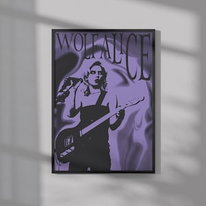 Wolf Alice Poster | Music Poster | Wall Art | Wall Decor