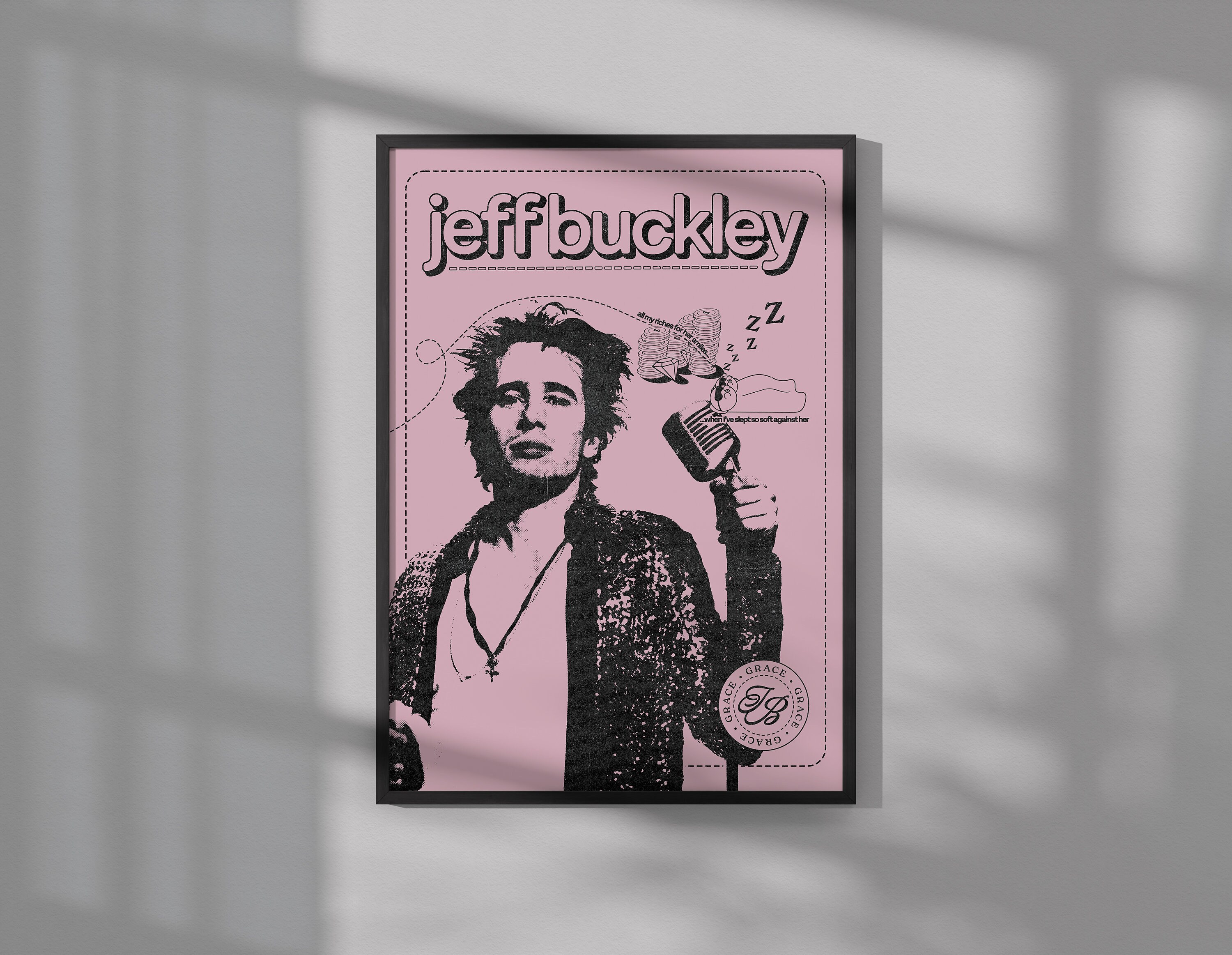 Discover Jeff Buckley Poster | Music Poster | Wall Art | Wall Decor