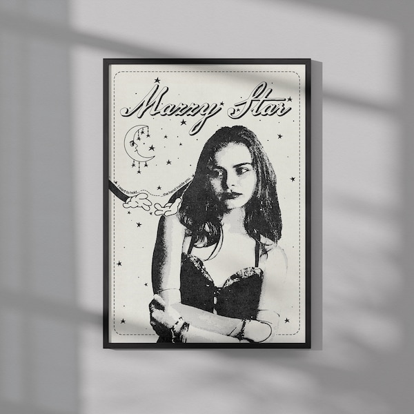 Mazzy Star Poster | Music Poster | Wall Art | Wall Decor