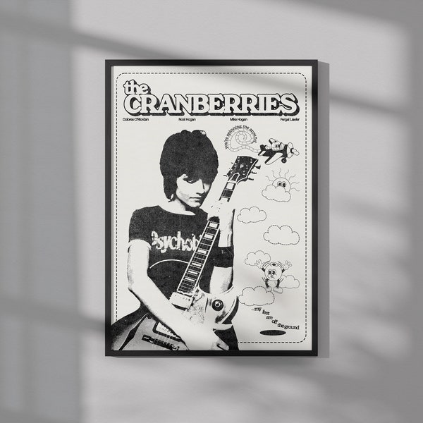 The Cranberries Poster | Music Poster | Wall Art | Wall Decor