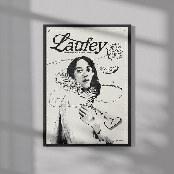 Laufey Poster | Music Poster | Wall Art | Wall Decor